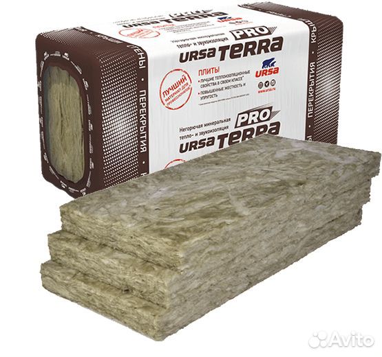 Утеплитель минеральный 15,25м2 урса терра