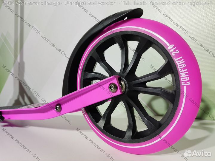 Самокат Tech Team TT Comfort 210R pink, новый