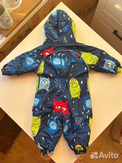 Зимний комбинезон 74 80 на мальчика