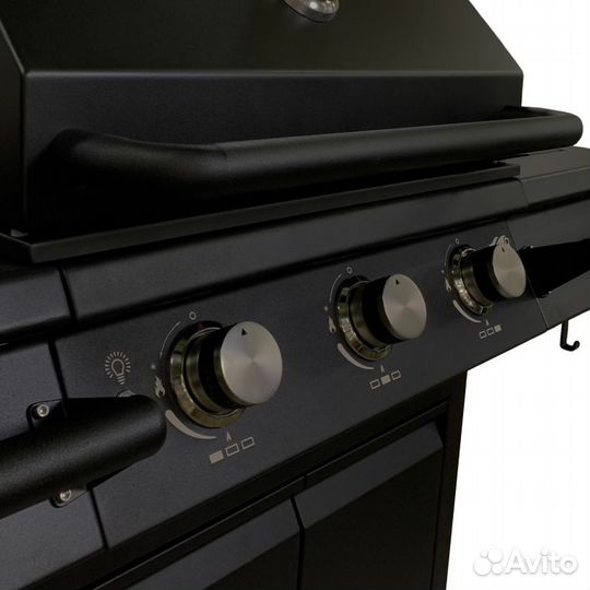 Гриль газовый B-Fire Bizon Black 3