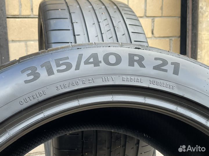 Continental SportContact 6 315/40 R21 111Y