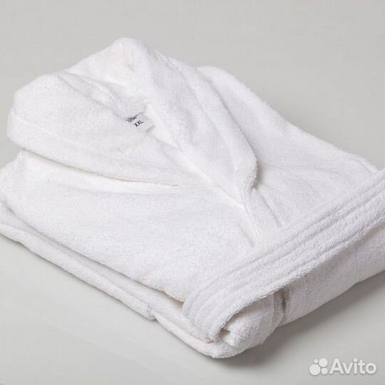 Халат махровый унисекс, размер 56-58