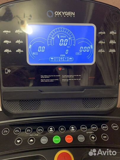 Беговая дорожка Oxygen New Classic cuprum lcd Б/У