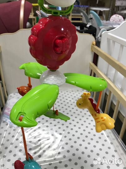 Музыкальная карусель для кроватки 