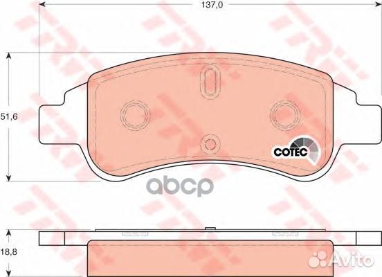 Колодки передние citroen berlingo I-II, C3, C4