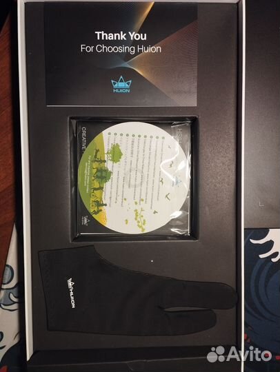 Графический планшет huion hs610