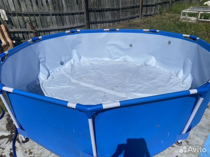 Каркасный бассейн bestway steel pro