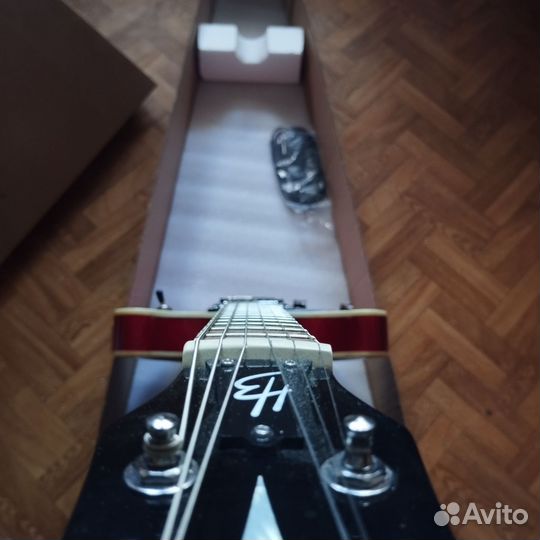 Леворукая электрогитара Harley Benton hb 35+