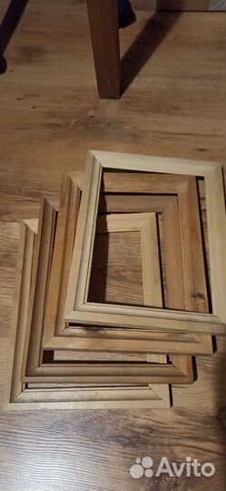 Рамки из дерева, для фото, картин, разные размеры