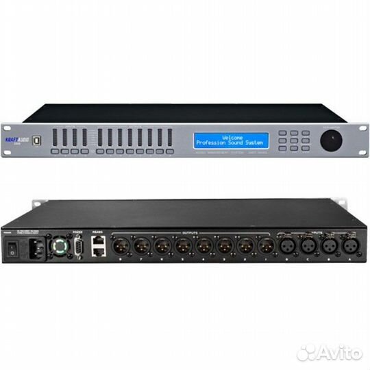 Kraftaudio Z-206 цифровой аудио процессор