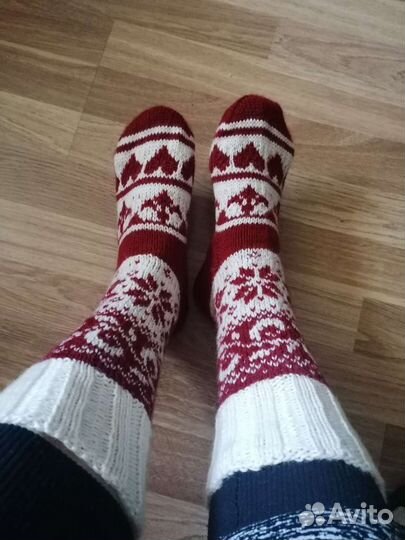 Носки вязаные ручной работы