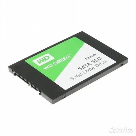 SSD Western Digital WD Green SATA 480GB, б/у