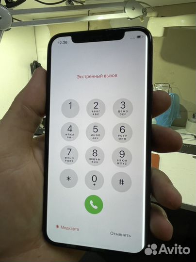 Дисплей iPhone 11 pro оригинал с дефектом