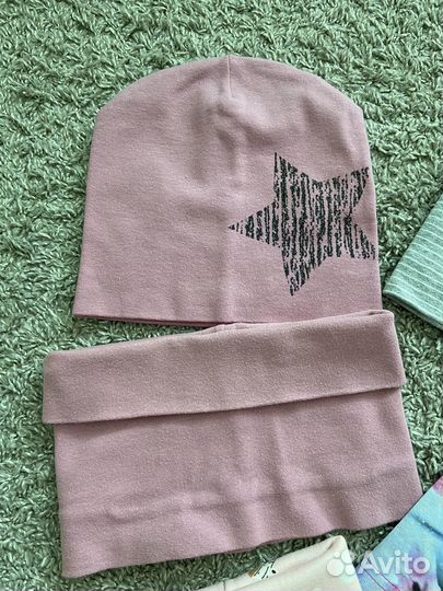 Комплект шапки снуд 52 разм