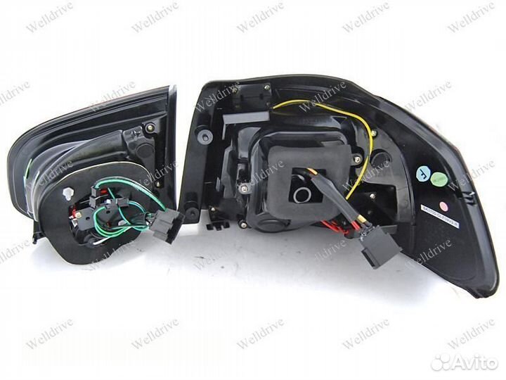 Фонари задние VW Golf 6 08-12 Led черные