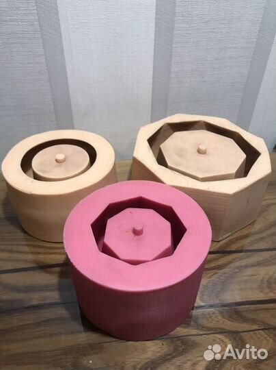 Силиконовая форма для бетона и гипса (молд)