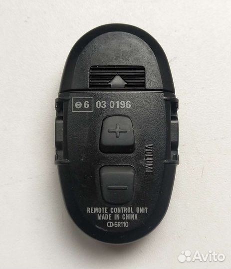 Пульт автомагнитолы (Pioneer CD-SR110)