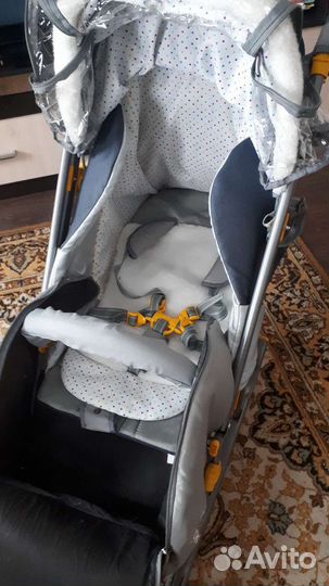 Детские санки коляска с колесами