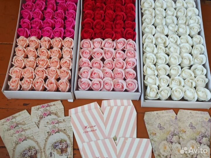 Пенные розы мыльные