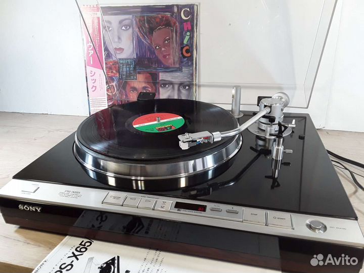 Проигрыватель винила Sony PS-X65. Made in Japan