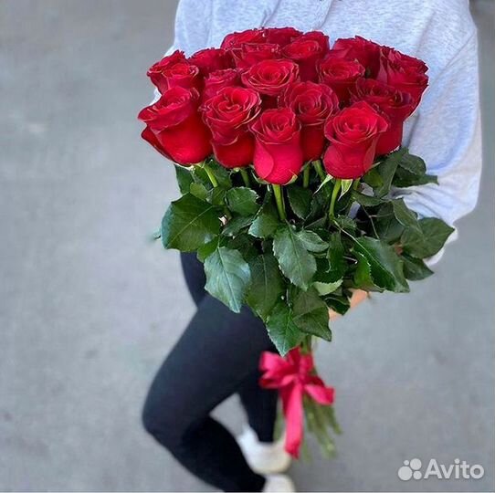 Метровые розы с доставкой