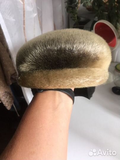 Меховая мужская кепка