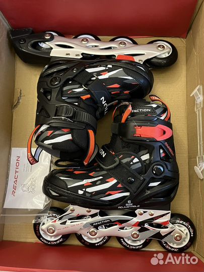 Ролики детские раздвижные 26 - 31 размер