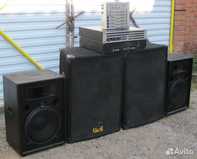 Колонки FA MC 2000W 4шт D12-15