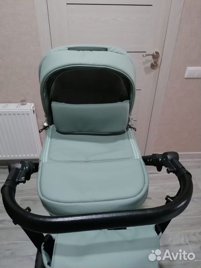 Коляска 2 в 1 эко кожа