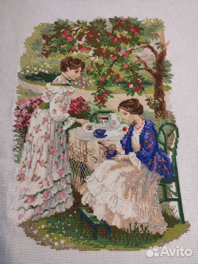 Картина вышивка крестом готовая