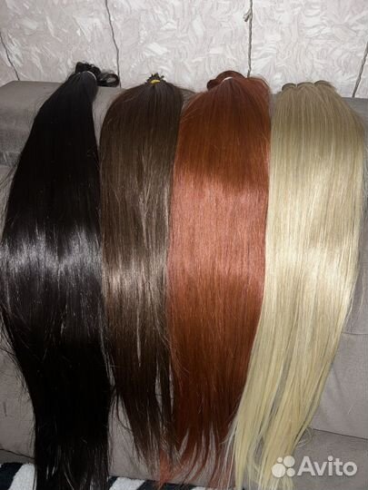 Наращивание загущение волос