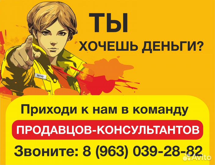 Продавец консультант