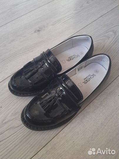 Лоферы для девочки р 35