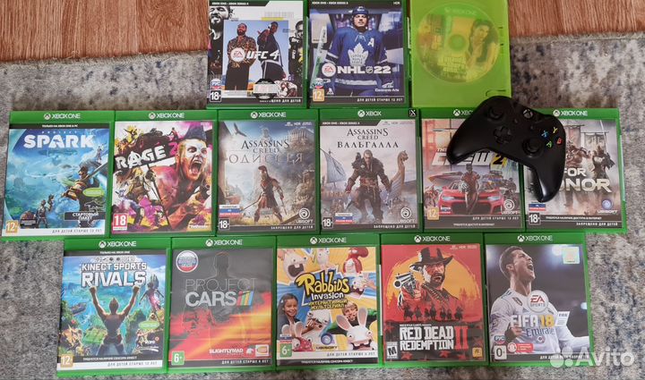 Диски на xbox one