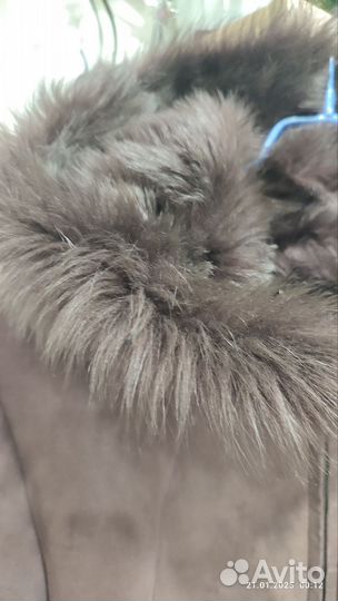 Дублёнка женская натуральная пропитка 46