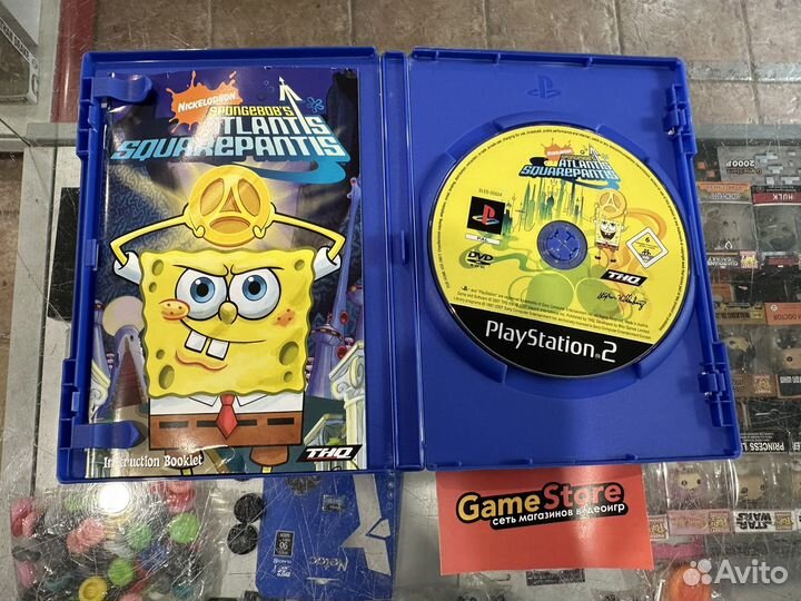 Spongebob's Atlantis Squarepantis PS2