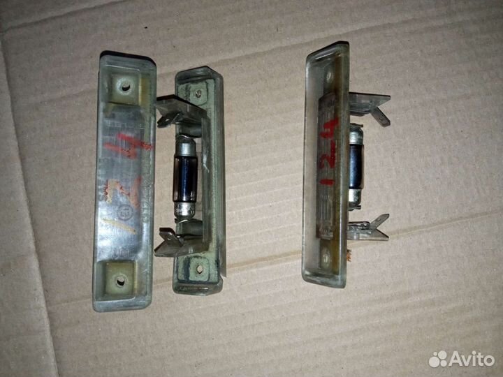 Mercedes 124 подсветка заднего номера