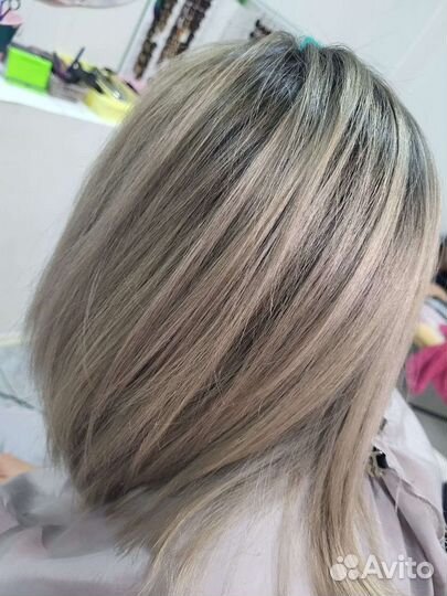 Окрашивание в один тон