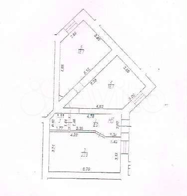 Помещение свободного назначения, 72 м²