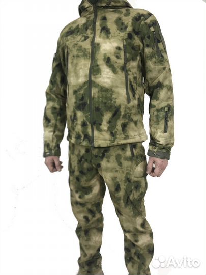Костюм softshell мужской тактический мох