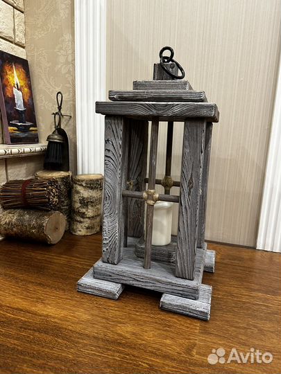 Декоративный напольный подсвечник