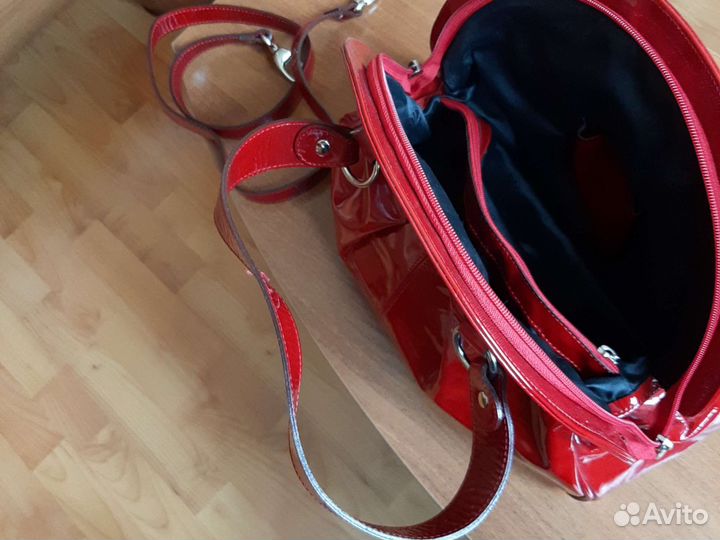 Сумка женская натуральная кожа италия