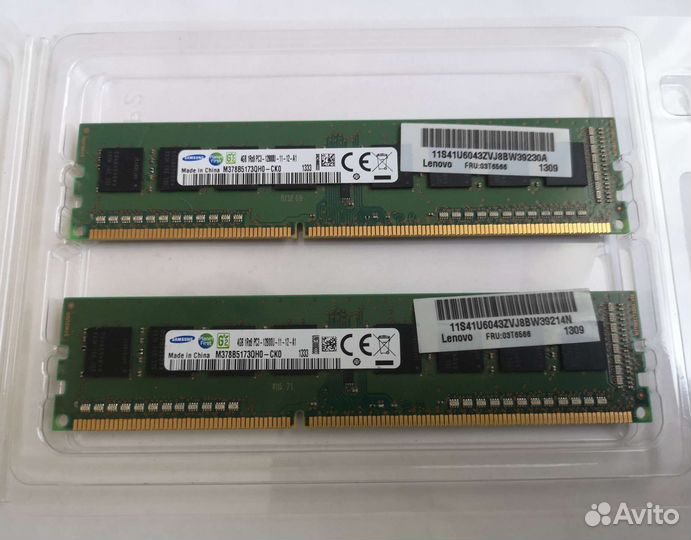 Оперативная память Samsung 4 гб DDR3L 1600 мгц