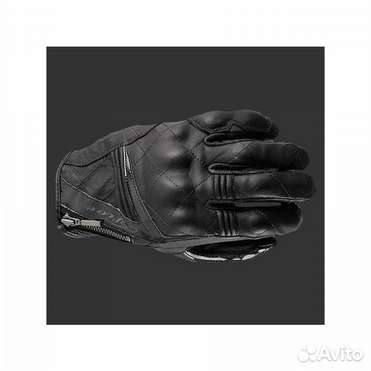 Перчатки Five Sport City женские кожа перфо black