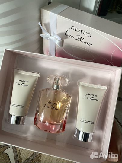 Shiseido ever bloom набор новый