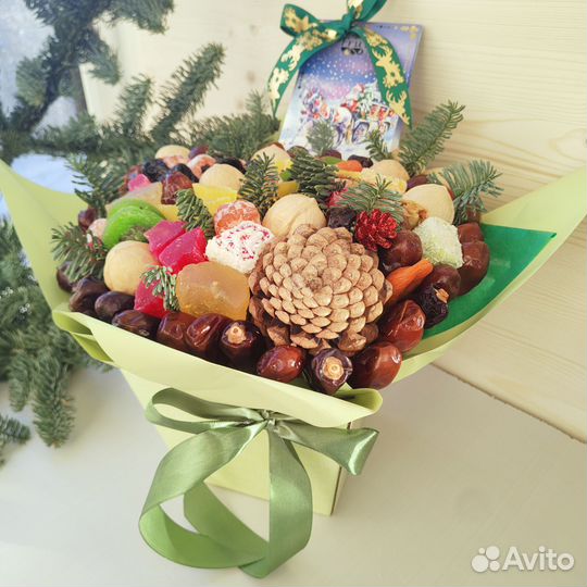 Съедобные букеты для женщин