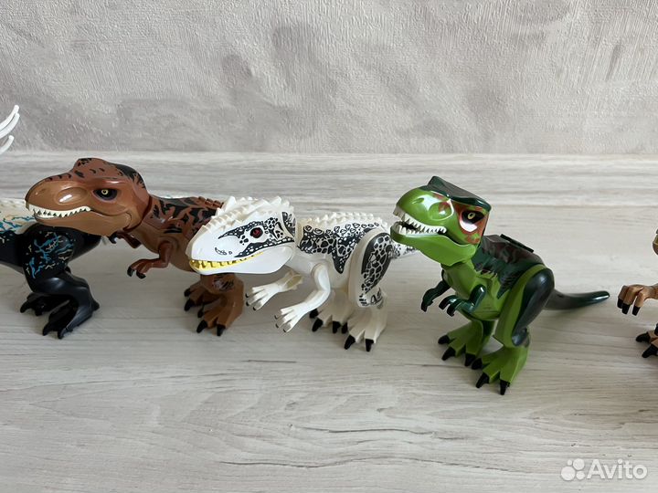 Новые lego динозавры аналог, lego jurassic world