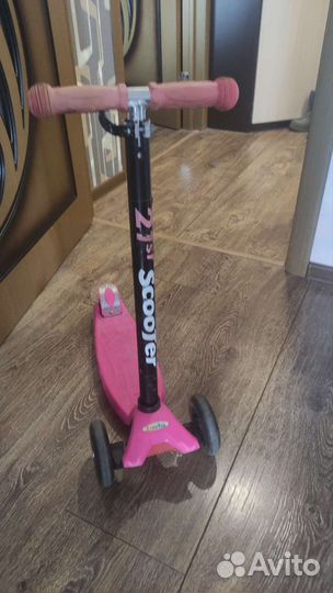 Самокат детский трехколесный бу
