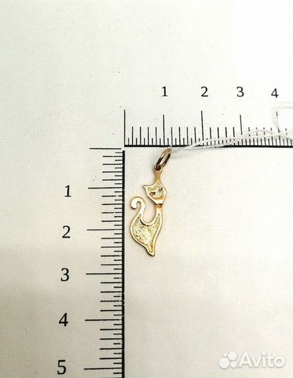 Золотая подвеска
