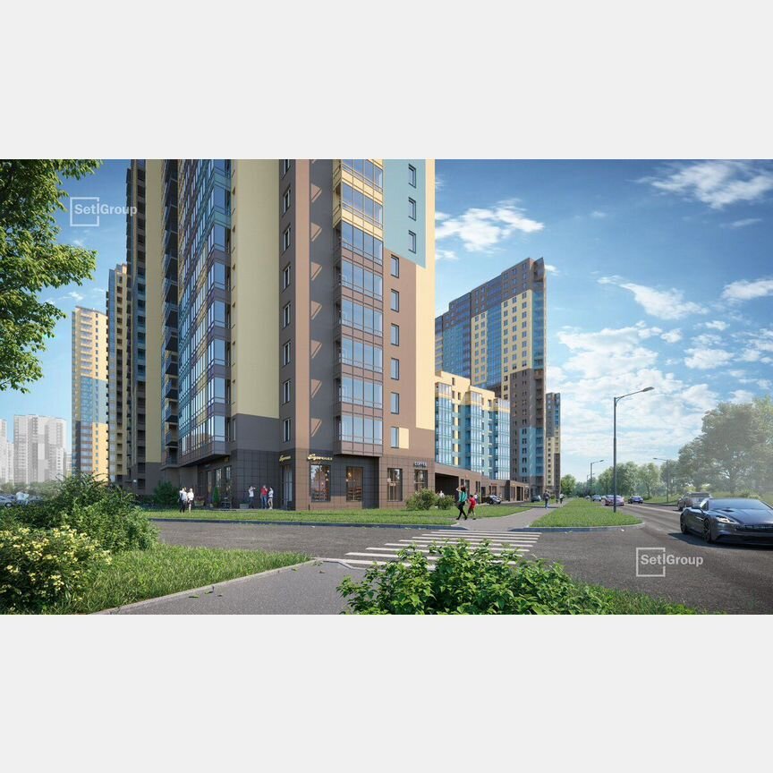 1-к. квартира, 32,5 м², 13/24 эт.